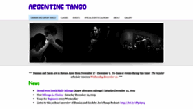 What Damianandsarahtango.com website looked like in 2019 (4 years ago)