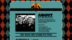 What Dcmetrovet.com website looked like in 2019 (4 years ago)