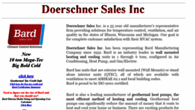 What Doersales.com website looked like in 2019 (4 years ago)