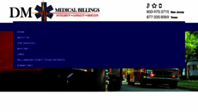 What Dmmedicalbillings.com website looked like in 2019 (5 years ago)