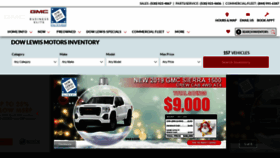 What Dowlewisbuickgmc.com website looked like in 2019 (4 years ago)