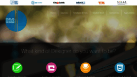 What Dublindesign.ie website looked like in 2019 (6 years ago)