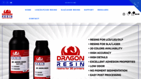 What Dragonresin.com website looked like in 2019 (4 years ago)