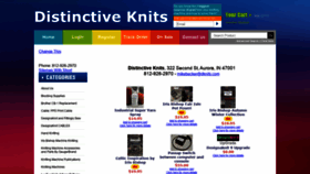 What Dknits.com website looked like in 2019 (4 years ago)