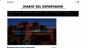 What Diariodelexportador.com website looked like in 2019 (4 years ago)