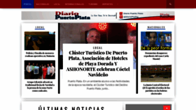 What Diariopuertoplata.com.do website looked like in 2019 (4 years ago)