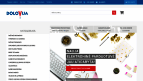 What Dolovija.lt website looked like in 2019 (4 years ago)