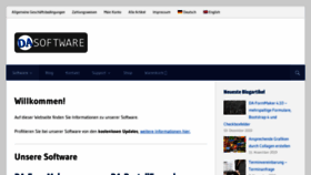 What Da-software.de website looked like in 2019 (4 years ago)