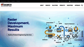What Damcogroup.com website looked like in 2019 (4 years ago)