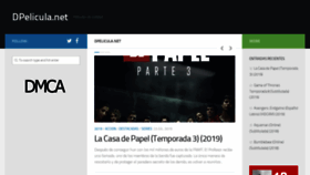 What Dpelicula.net website looked like in 2019 (4 years ago)