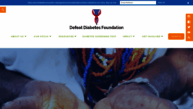 What Defeatdiabetes.org website looked like in 2019 (4 years ago)