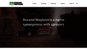 What Durand-wayland.com website looked like in 2019 (4 years ago)