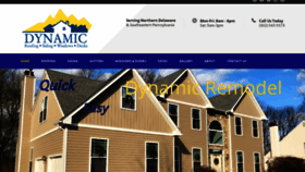 What Dynamichomeremodel.com website looked like in 2019 (4 years ago)