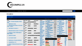 What Decompile.us website looked like in 2019 (4 years ago)