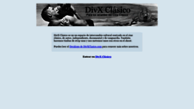 What Divxclasico.com website looked like in 2019 (4 years ago)