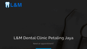 What Dentistinpj.com website looked like in 2019 (4 years ago)