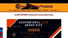 What Drivertrainingproducts.com website looked like in 2019 (4 years ago)