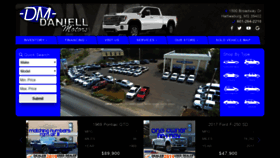 What Daniellmotors.com website looked like in 2019 (4 years ago)