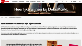 What Dekawijnmarkt.nl website looked like in 2019 (4 years ago)
