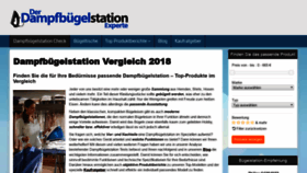 What Dampfbuegelstation-experte.de website looked like in 2019 (4 years ago)