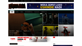 What Djmwanga.com website looked like in 2019 (4 years ago)