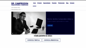 What Doctorcamprodon.com website looked like in 2019 (4 years ago)