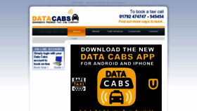 What Datacabs.com website looked like in 2019 (4 years ago)