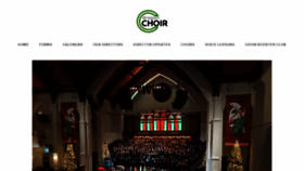What Dragonchoirs.net website looked like in 2019 (4 years ago)
