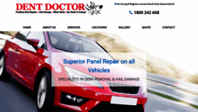 What Dentdoctor.com.au website looked like in 2019 (4 years ago)