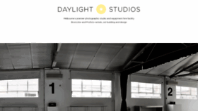 What Daylightstudios.com.au website looked like in 2019 (4 years ago)