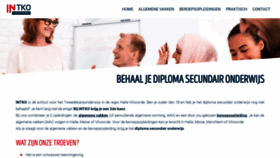 What Diplomasecundair.be website looked like in 2019 (4 years ago)