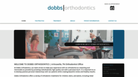What Dobbsortho.com website looked like in 2019 (4 years ago)