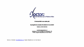 What Doctor2001.com website looked like in 2019 (4 years ago)