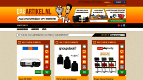 What Dagartikel.nl website looked like in 2019 (4 years ago)