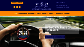 What Dandrcarcare.com website looked like in 2019 (4 years ago)