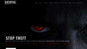 What Datatag.co.uk website looked like in 2019 (5 years ago)