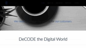 What Decodedigital.com.au website looked like in 2019 (4 years ago)