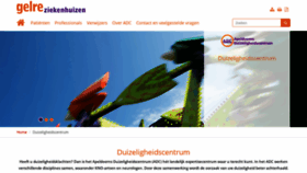 What Duizeligheidscentrum.nl website looked like in 2019 (4 years ago)
