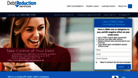 What Debtreductionservices.org website looked like in 2019 (6 years ago)