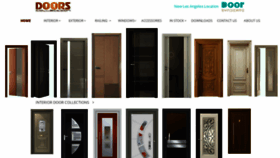 What Doorscollection.com website looked like in 2019 (4 years ago)