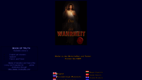 What Dasbuchderwahrheit.de website looked like in 2019 (4 years ago)
