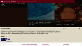 What Diekleinschreiber.de website looked like in 2019 (4 years ago)