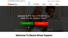 What Driverupdateplus.com website looked like in 2019 (4 years ago)