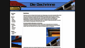 What Dachrinne.org website looked like in 2019 (4 years ago)
