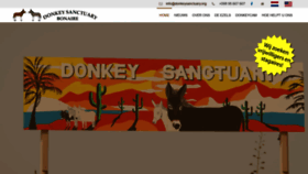 What Donkeysanctuary.org website looked like in 2019 (4 years ago)