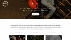 What Dgeosoluciones.com website looked like in 2019 (4 years ago)