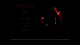 What Davebrock.com website looked like in 2019 (4 years ago)