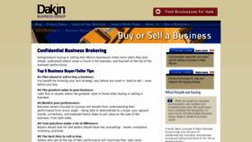 What Dakinbusinessgroup.com website looked like in 2019 (5 years ago)