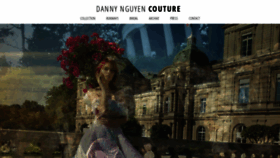 What Dannynguyencouture.com website looked like in 2019 (4 years ago)