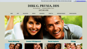 What Dirkprusiadds.com website looked like in 2019 (4 years ago)